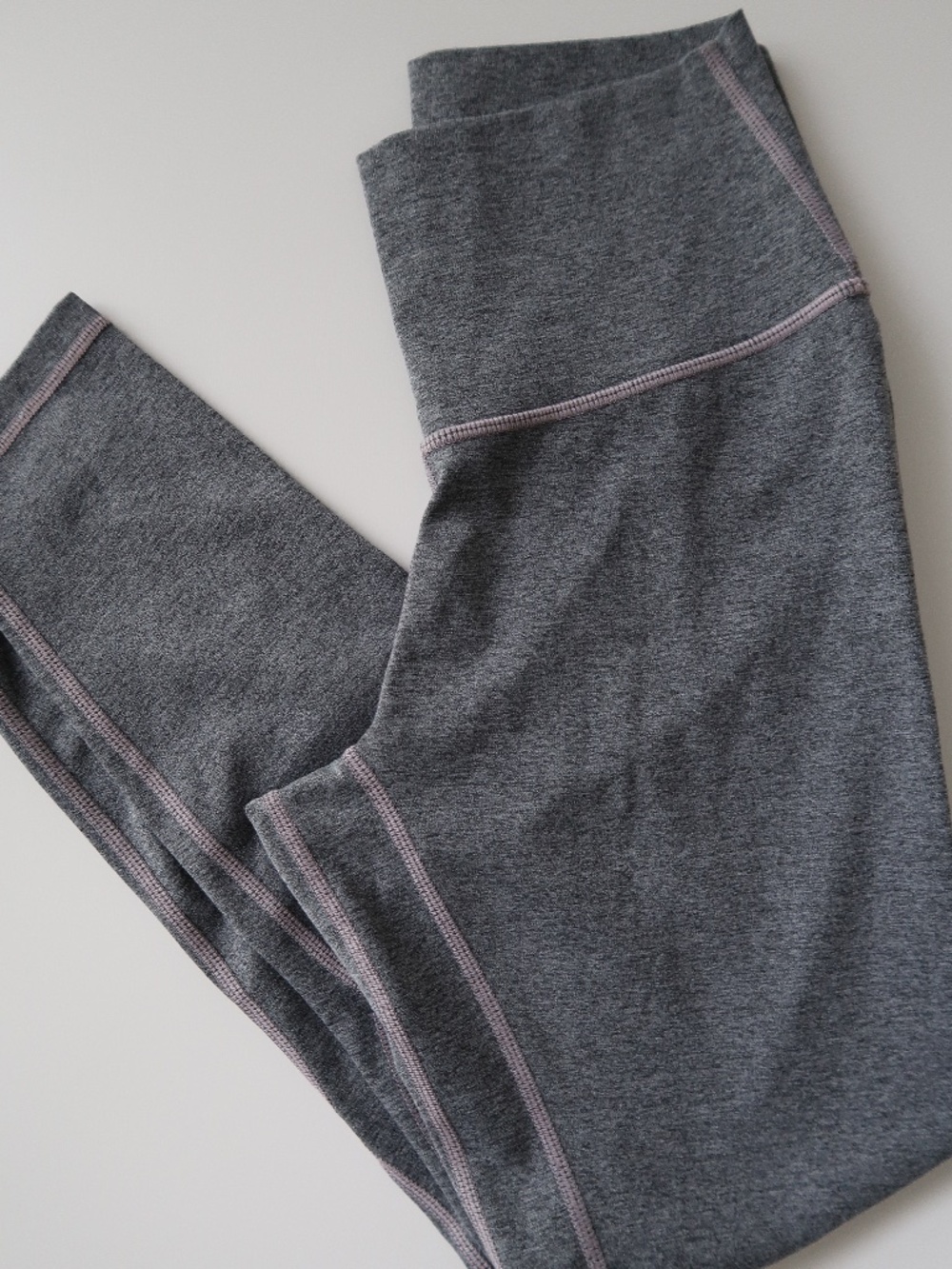 Gray High Waisted Workout Leggings | Size Small